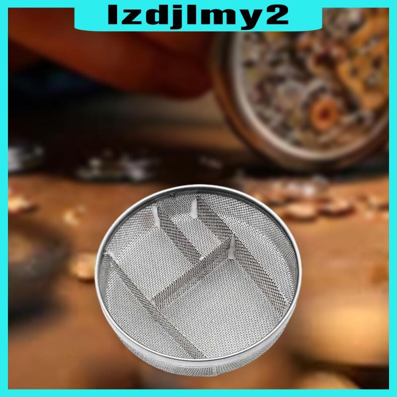 [Lzdjlmy2] นาฬิกาซ่อมตาข่ายผู้ถือซักผ้าถาดเก็บคอนเทนเนอร์นาฬิกาทําความสะอาดตะกร้า