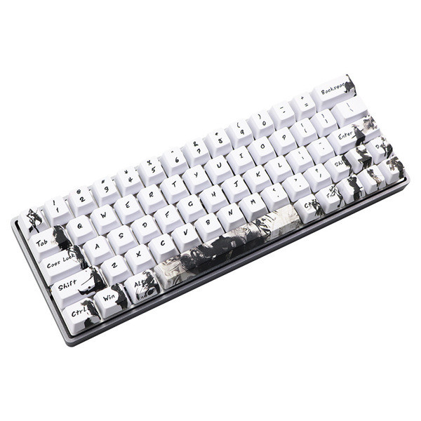 keycap sa keycap Xiakexing PBT Keycap หัตถกรรมระเหิดห้าด้าน 71 คีย์ที่รองรับ GH60/GK64/GK61