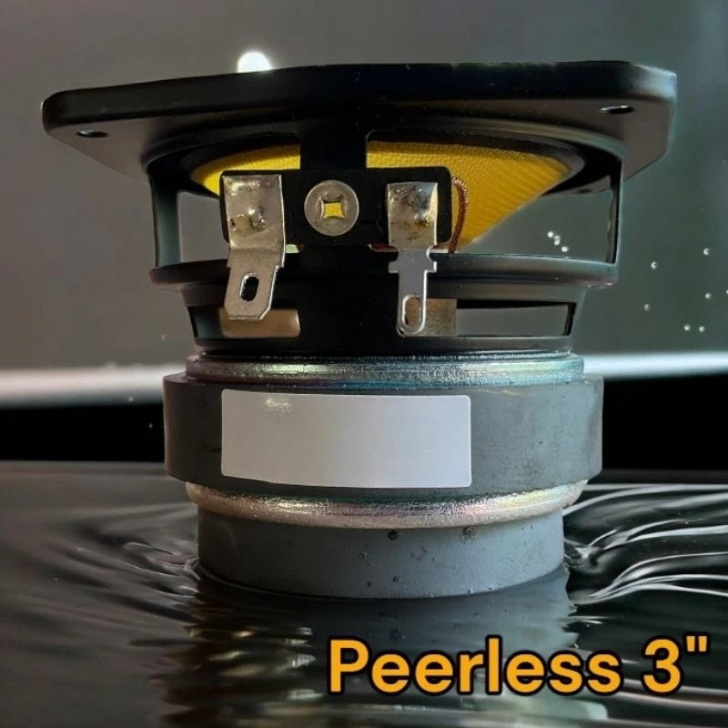 ลําโพง Peerless เสียงกลาง3นิ้ว 8Ω 40W ดอกลําโพง 3 นิ้ว ลําโพงเสียงกลาง ดอกลําโพงเสียงกลาง ดอกเสียงกลาง ดอก3นิ้ว  กลางชัด - รูปที่ 2