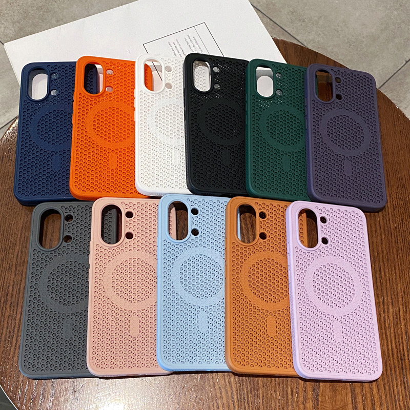 สําหรับ Xiaomi POCO X8 Pro Max, Redmi Turbo 5 Max กรณี ELVEV Hard PC รังผึ้ง Cooling ดูดฝาครอบโทรศัพท์