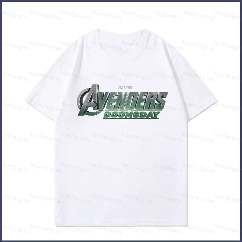 เสื้อยืด Avengers doomsday ผ้าฝ้ายหนา สำหรับฤดูร้อน พร้อมแขนสั้น