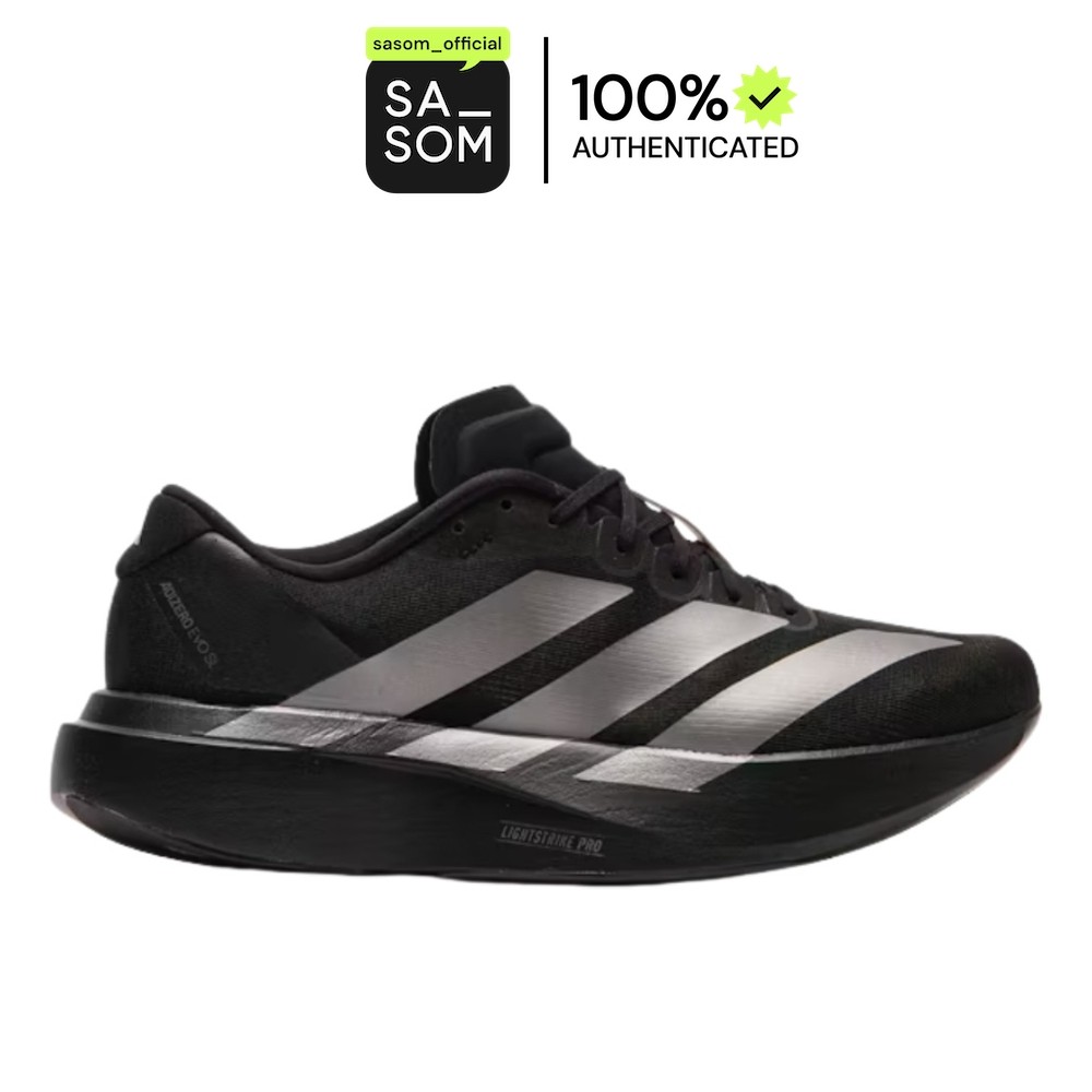 adidas Adizero Evo SL Black Iron Metallic | ของแท้ ตรวจสอบโดย SASOM
