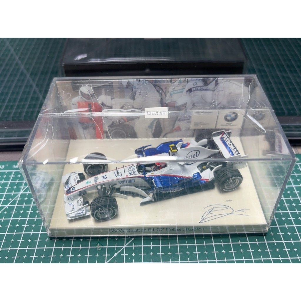 Mini Cut F1 1/43 Cooper Card 2007 BMW Sauber BMW Sauber F1.07 Robert Kucita High Box Special Note 20