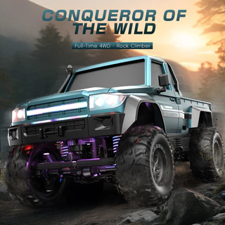 1/20 4WD Professional RC รถออฟโรด 2.4G รีโมทคอนโทรล 4x4 เกียร์สลับได้ Full Proportional Rock Crawler รถบรรทุกปีนเขารถ 1:20