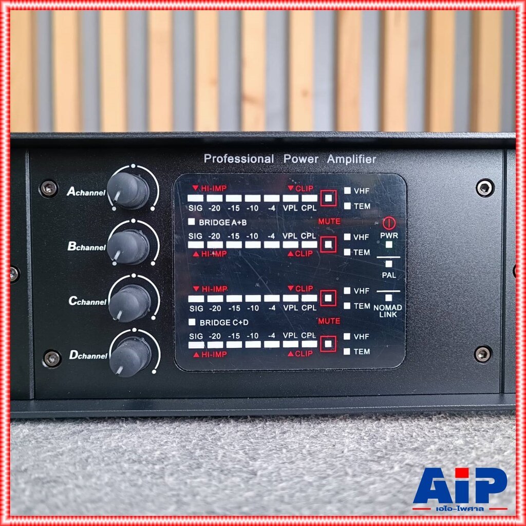 Proeurotech เครื่องขยายเสียง fp-10000q poweramplifier 4ch 4ช่อง AMP fpq 10000q 100เครื่องขยายเสียง