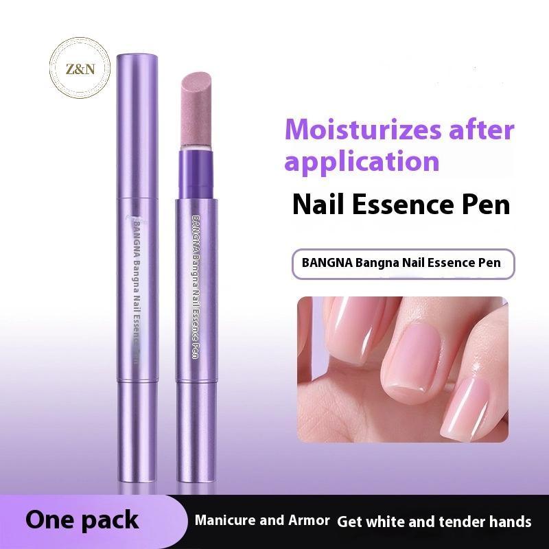 ZN 3In1 เซรามิคเล็บ Cuticle Oil Brighten Moisturizing เล็บ Cuticle Remover ปากกาป้องกันเล็บ Damage N