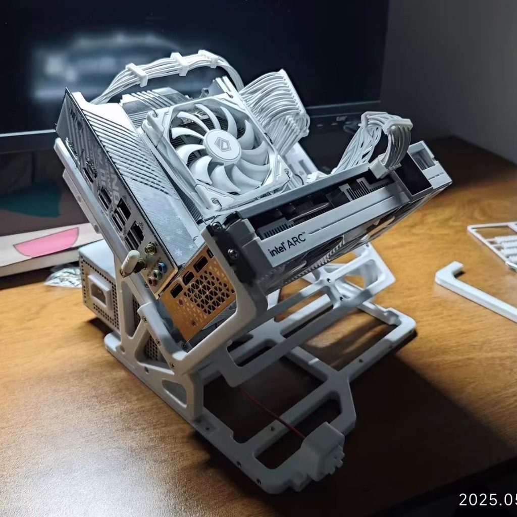เปิดคอมพิวเตอร์กรณีเปิดคอมพิวเตอร์ Test Platform 3D Printer Case ATX, MATX, ITX Case