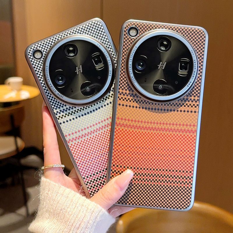 OPPOFindX8Ultra เคสโทรศัพท์สไตล์ใหม่Electroplating Three-Pack Hard Case X8s + หนังคุณภาพสูง x8s Shoc