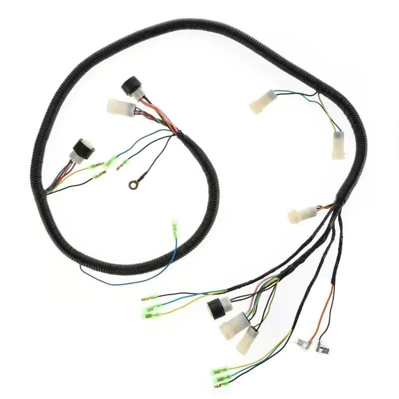2GU-82250-10-00 รถสายไฟชุดไฟหน้า/คอยล์/TORS/Key Hookup สายไฟสําหรับ Yamaha Banshee YFZ350