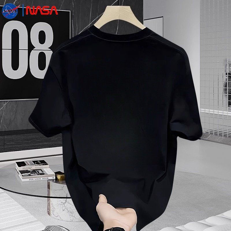 เสื้อเชิ้ตผู้ชาย Bottoming 2026 1000 Slim-fit คอกลมลําลองพิมพ์แขนสั้นยี่ห้อฤดูร้อน cod หลวม cod Heav