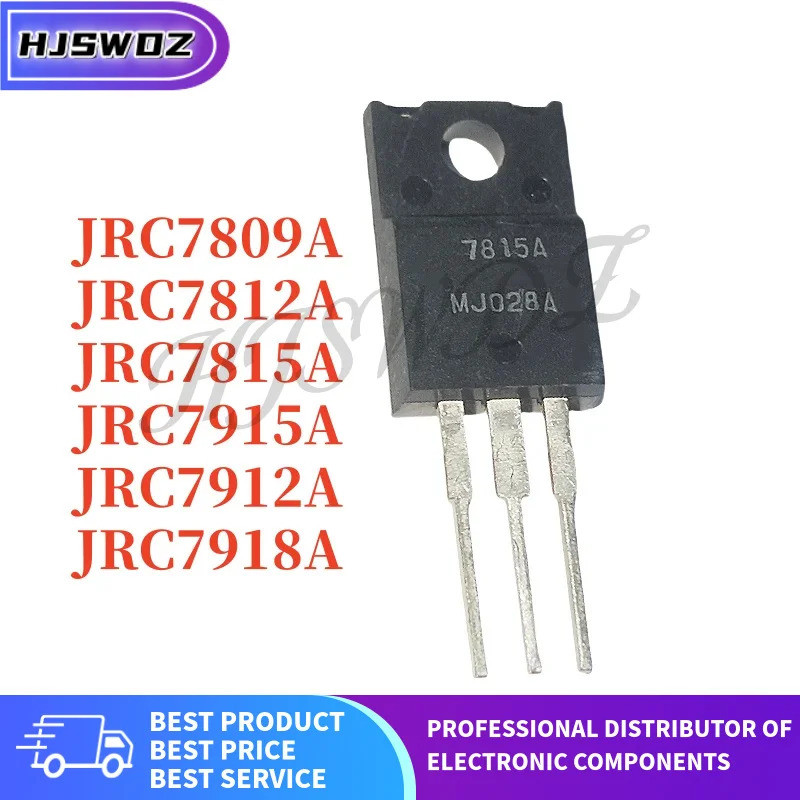 10PCS JRC7815A 7815A JRC7812A 7812A JRC7809A 7809A JRC7915A 7915A JRC7918A JRC7912A 7912A ในชิปสต็อก
