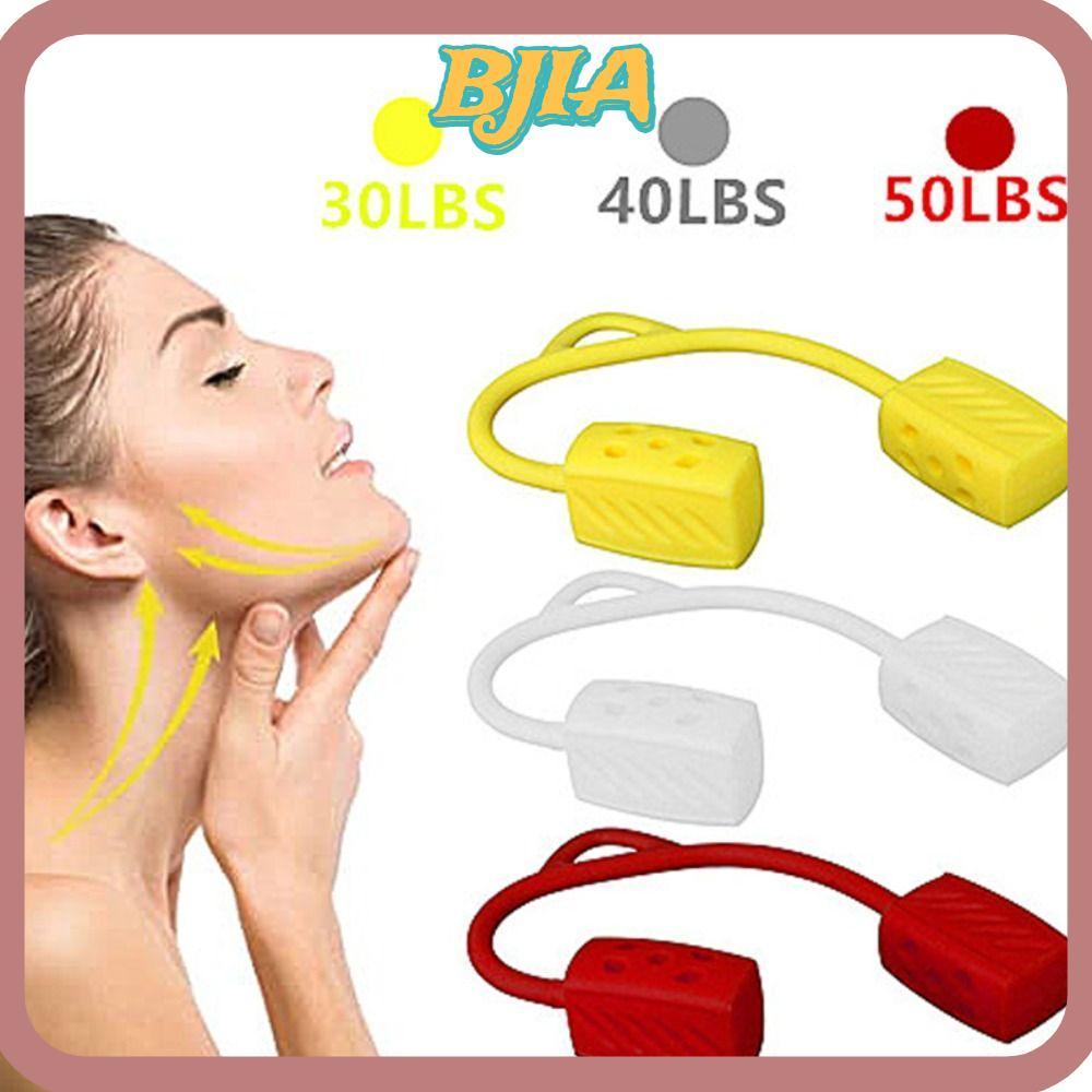 BJA คอ Toning, อัพเกรด Jawline Exerciser Jaw Exerciser, ความงามผู้หญิงผู้ชาย 30/40/50lbs กล้ามเนื้อ 