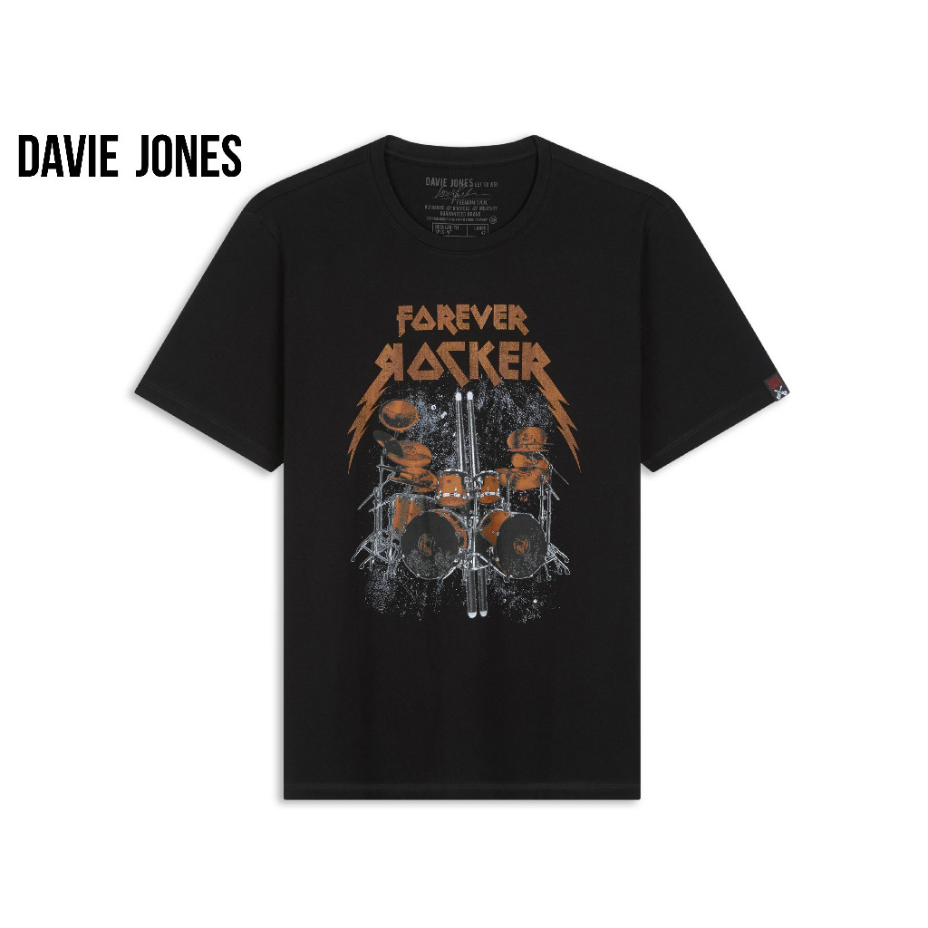 Davie Jones Graphic Print Regular Tshirt Jersey