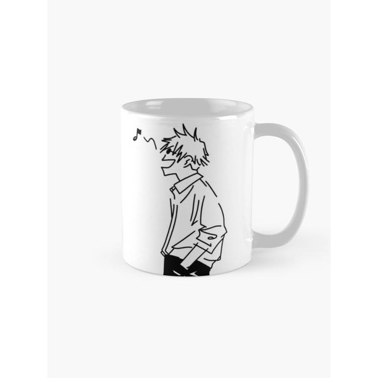 Jujutsu Kaisen Satoru Gojo ตลก Meme Cup Motif แก้ว