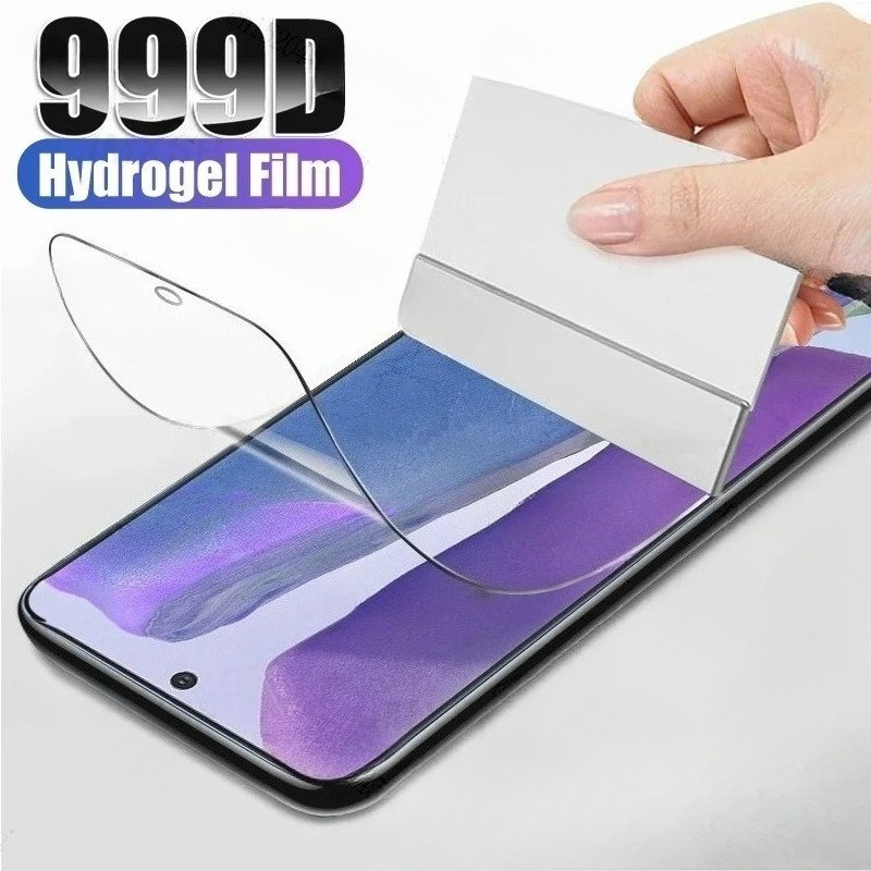 3 ชิ้นฟิล์มไฮโดรเจลป้องกันหน้าจอสําหรับ iQOO U5e U5x U5 U3x U3 U1x U1 9 8 7 5 3 15 15R 13 12 10 11S 