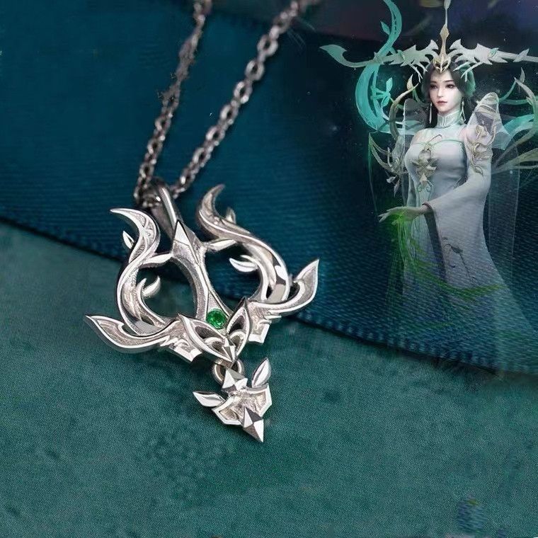 จี้ซีรีส์ cos2 สินค้ามิติ Liushen หยกมงกุฎเครื่องประดับแหวนสร้อยคอ