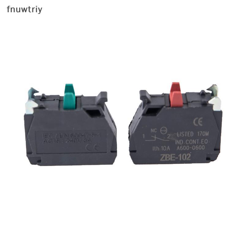 [fnuwtriy] สวิตช์ปุ่ม Contact Blo Base ZBE-101 NO / ZBE-102 NC สําหรับ Xb4/XB5 VN
