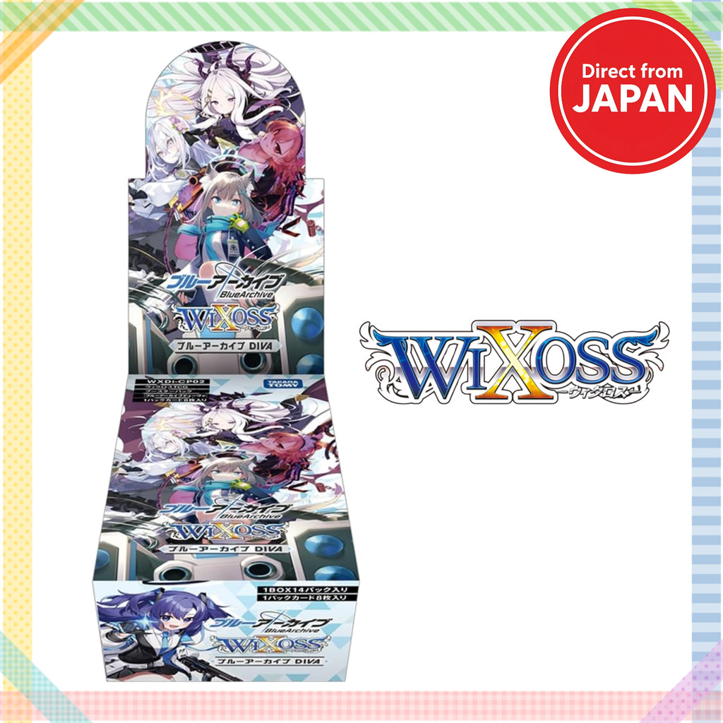 TAKARA TOMY WIXOSS WXDi-CP02 Booster Pack Blue Archive DIVA BOX