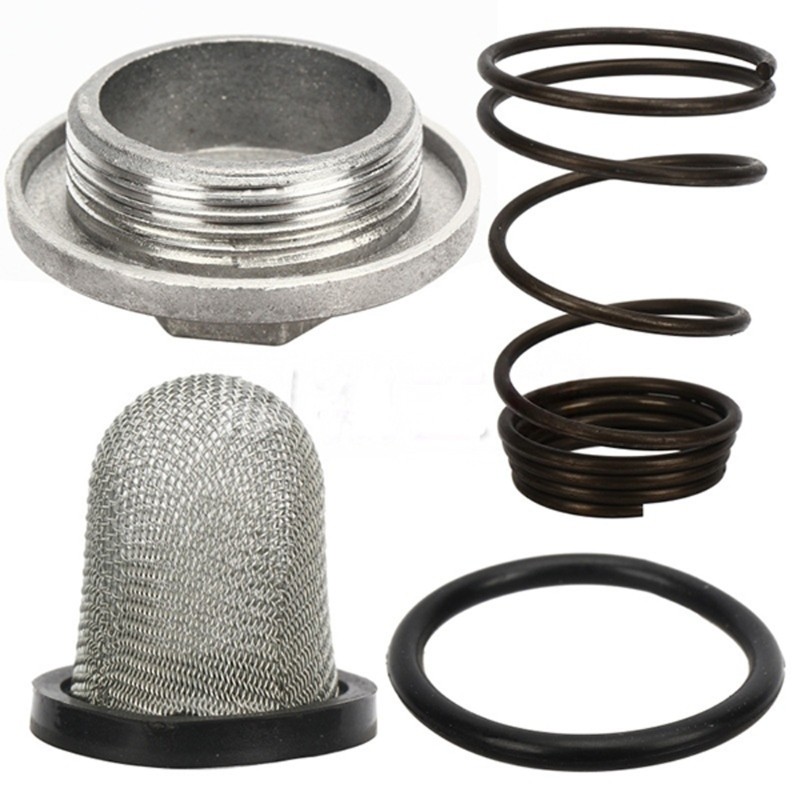 EDB * เครื่องยนต์กรองน้ํามันสกรูท่อระบายน้ําน้ํามันสําหรับ GY6 50cc 125cc 150cc สกู๊ตเตอร์รวมทั้ง O แหวนฤดูใบไม้ผลิและกรอง