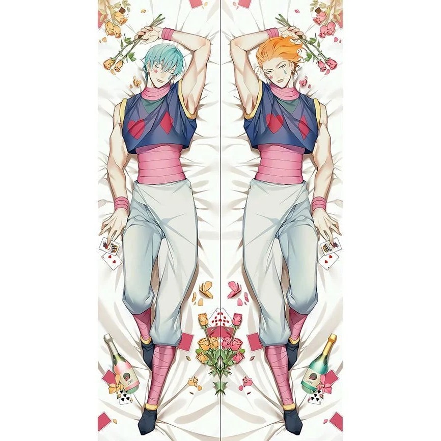 Hisoka Hunter X Hunter อะนิเมะ Dakimakura กอดหมอน Body Case Otaku Sleepy หมอนครอบคลุม