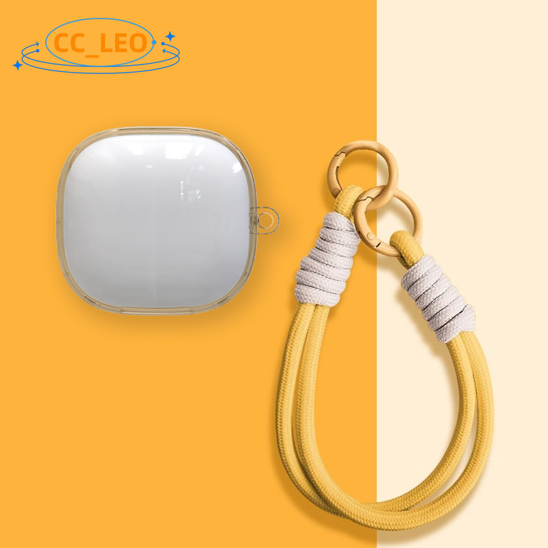 for Anker Soundcore R50i NC Case Clear Soft Case Cute Lanyard with Hook Anker Soundcore R50i NC Shoc