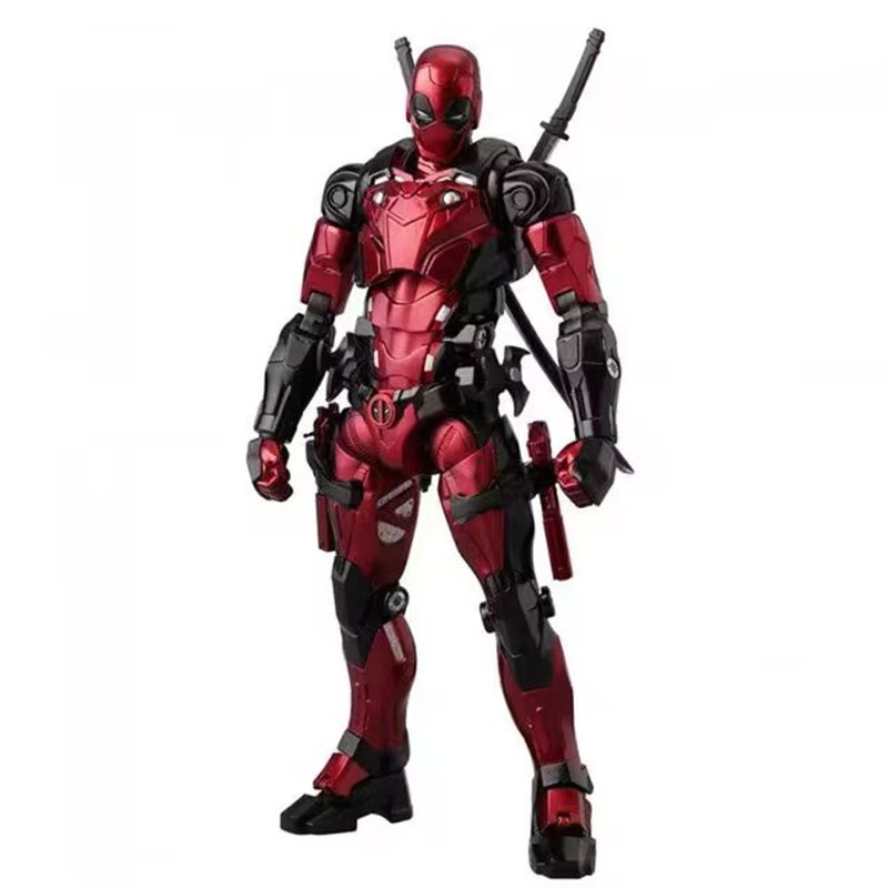 Thousand-Value Training Deadpool Iron Man GK Combat Armored Joint Movable Movie Character Figure Fig