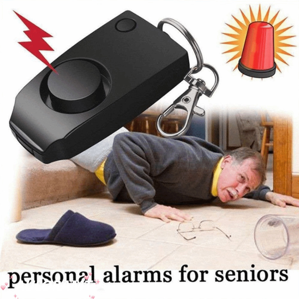 AULORAMT Alarm, Anti Wolf Anti-Robbery Personal Alarm พวงกุญแจ, 130dB Scream Loud แบบพกพาเด็กผู้หญิงความปลอดภัยปกป้องแจ้งเตือนฉุกเฉิน