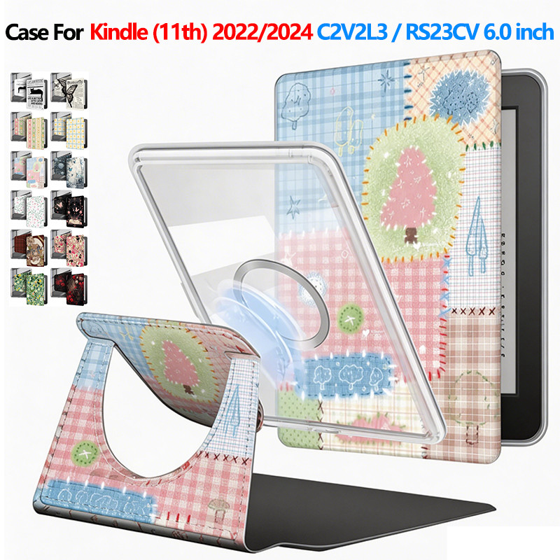 สําหรับ Kindle (11th Gen) 2022 2024 6.0 นิ้ว C2V2L3 RS23CV ฝาครอบทาสี E Book Case