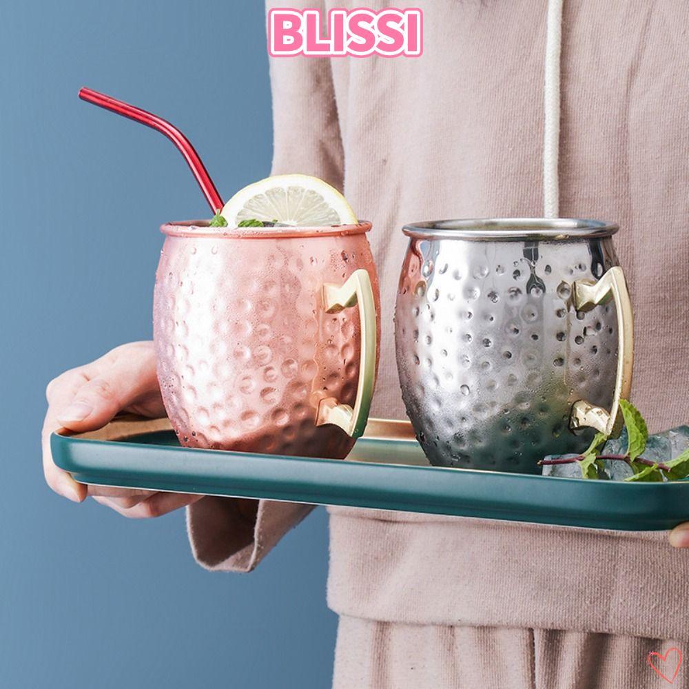 ความสุข‌I ถ้วยแก้ว, หนา Handcrafted ค้อน Point ถ้วย, Strong Riveted จับค้อน 500ml Moscow Mule Moscow
