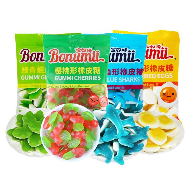 Bo Numi Gummy Gummy Gummy Gummy QQ Candy Influencer Snacks leenn414