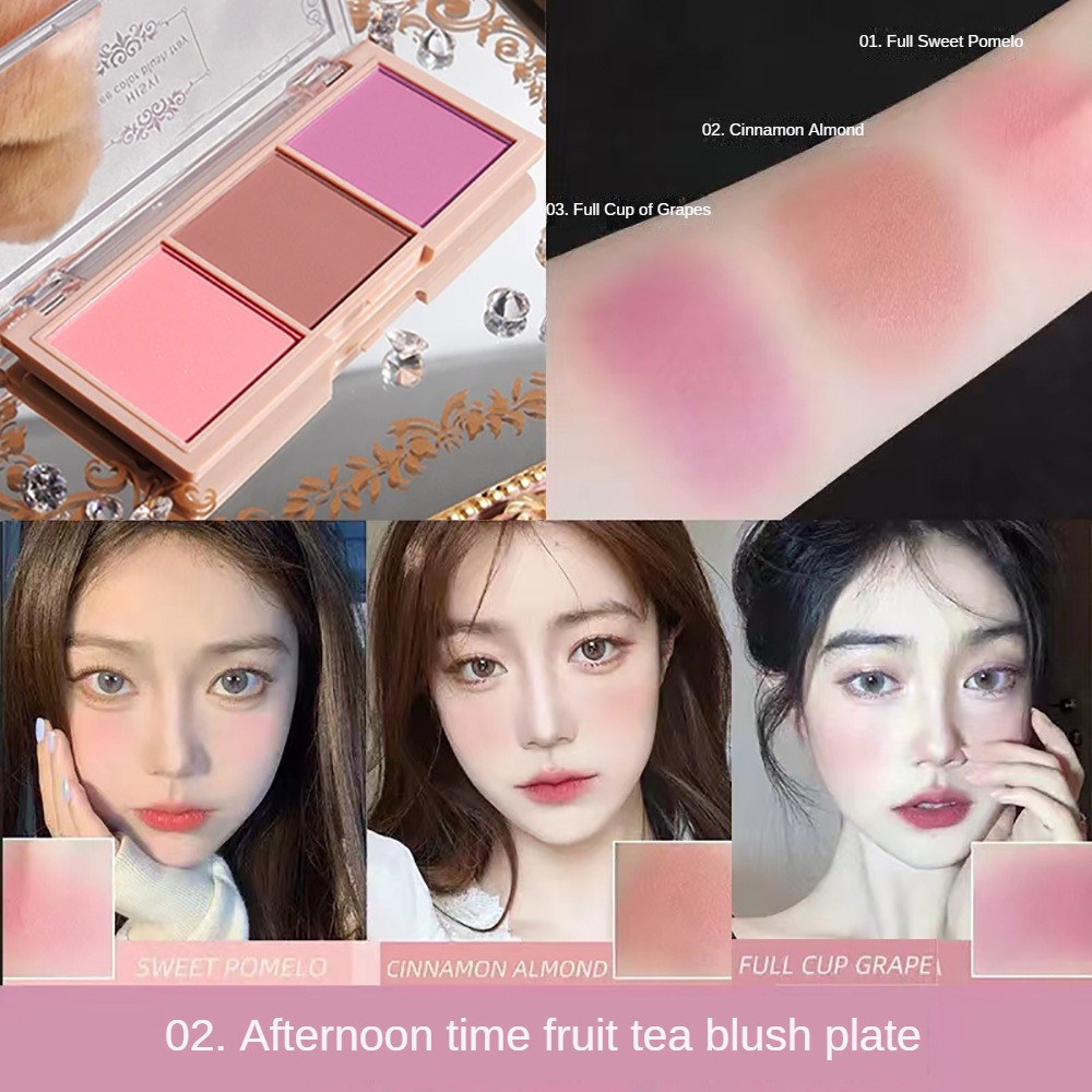 HF620 Sivanna Colours Soft Blurring 5/3 Color Double Eye Palette