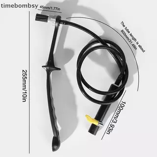 (เวลา) กาแฟแปรงทําความสะอาดไอน้ําปรับเครื่องเอสเปรสโซ Brewing Head Long Handle แปรงทําความสะอาดเครื่องมือ Barista อุปกรณ์ (TH)