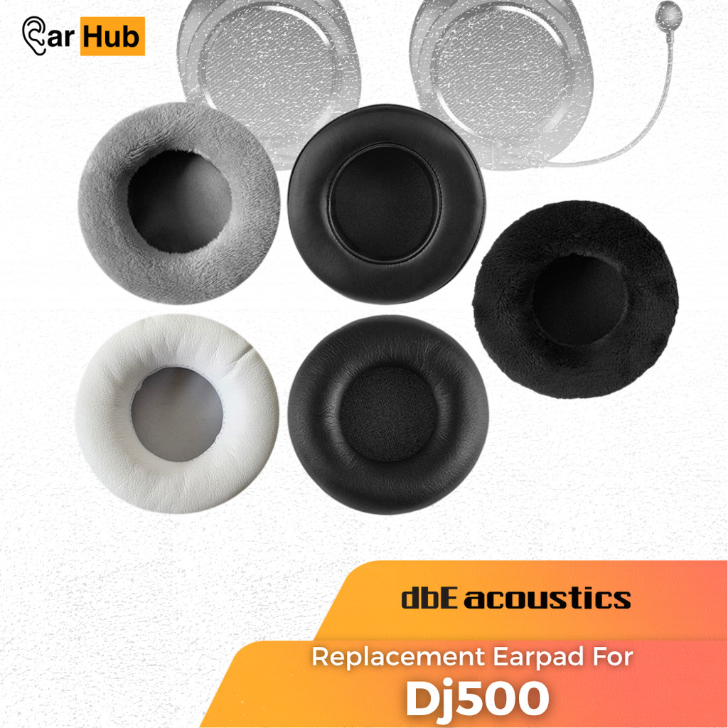 Earpad Earcup แผ่นรองหูฟัง dbE Acoustics Dj500 Dj 500 Dj-500 แผ่นโฟม