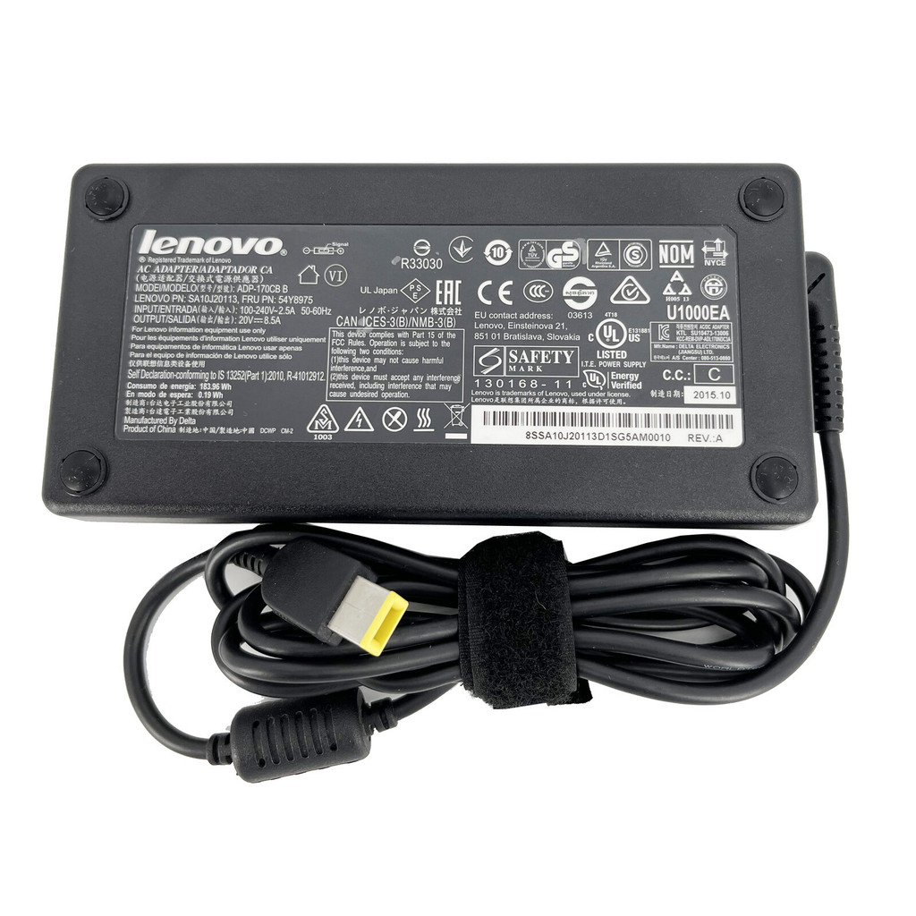 20V 8.5A 170W AC Adapter Charger สําหรับ Lenovo Legion Y720-15 Y7000P 7700HQ