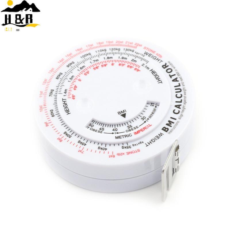 H&B BMI Body Mass Index เทปหด 150 ซม.วัดเครื่องคิดเลข Diet เทปลดน้ําหนักเครื่องมือวัด {th}