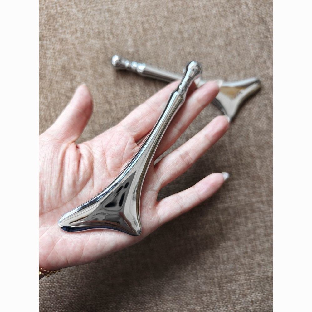 304 Ice Axe Tendon Stick Scraping Board Eye Massager Firming V Face Stick Beauty Stick Universal Eye
