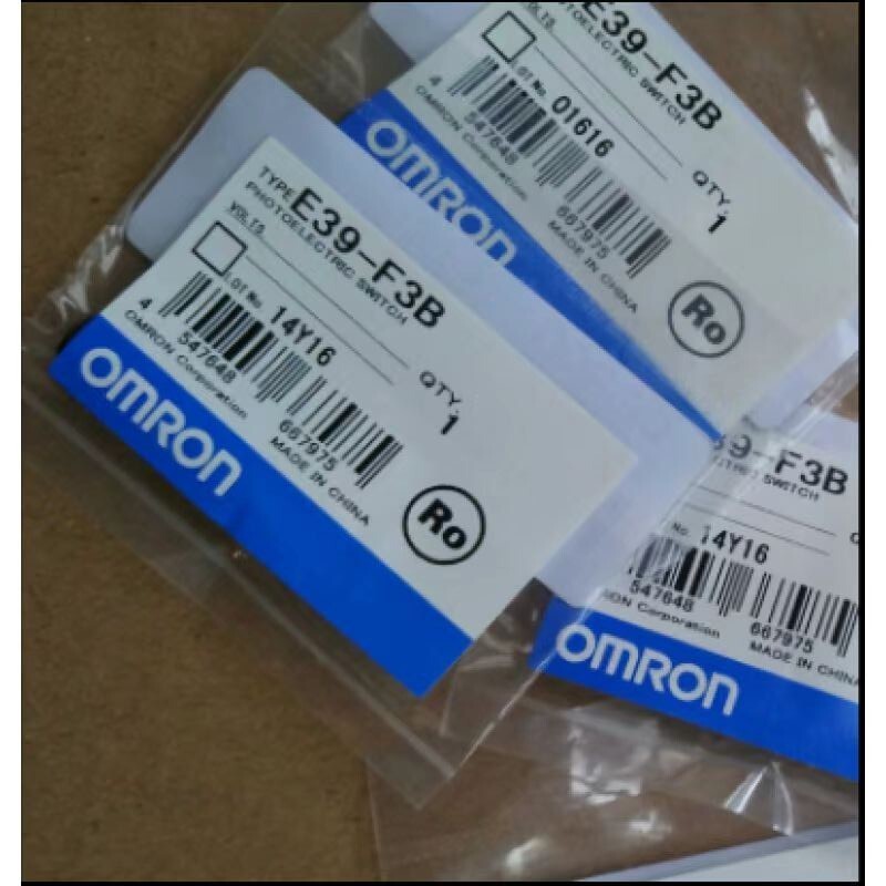 Omron เซ็นเซอร์ไฟเบอร์ออปติกโฟกัสแว่นขยาย E39-F3B/E39-F3A-5/E39-F1/E39-F3A/E