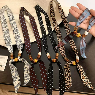 Choker สไตล์เรโทรดีไซน์ลายจุด เพิ่มความหรูหราให้Looksของคุณ