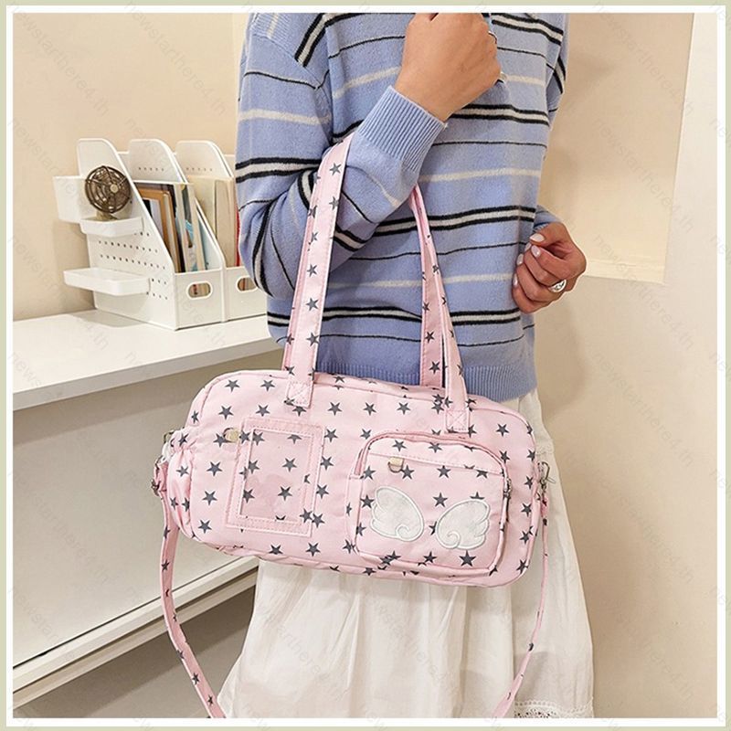 กระเป๋า tote สไตล์เกาหลี แบบอเนกประสงค์ ความจุเยอะ สำหรับการเดินทาง SN4