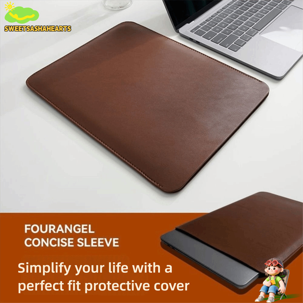 SWEE Notebook , Water and Splash Proof PU Leather Laptop Sleeve Carring, 13 14 15 นิ้วไมโครไฟเบอร์ซับกระเป๋าแล็ปท็อปสําหรับแล็ปท็อป Dell