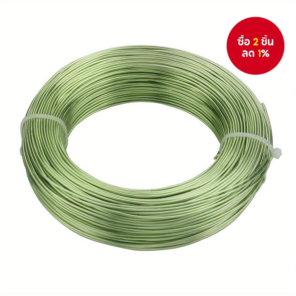 CRAFT COLORFUL WIRE 3 สีสแตนเลสและอลูมิเนียม FLEXIBLE ART STRING สําหรับอุปกรณ์เสริมเครื่องประดับ MA