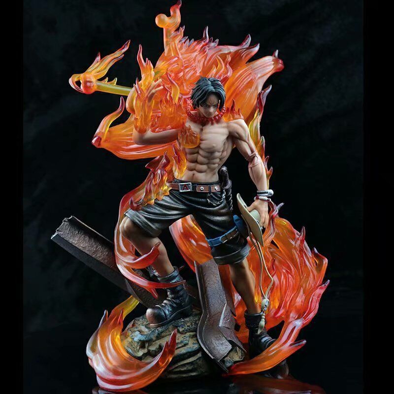 One Piece One Piece GK Singularity ACE Vulcan ACE 1/6 รูปรูปปั้นเรืองแสง