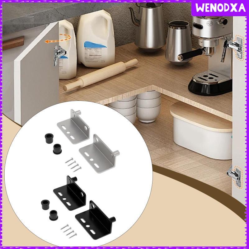 [Wenodxa] Stylish Shelf Corner Bracket Electroplated Stainless Steel L Bracket for Cabinet Closet Cu