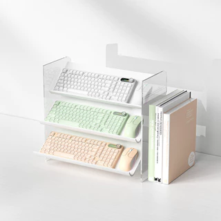 iwachi คีย์บอร์ด FURYCUBE IP98 ปุ่มยาง 98 Keys แบบมีสาย โหมดไฟRGB Mechanical Feel