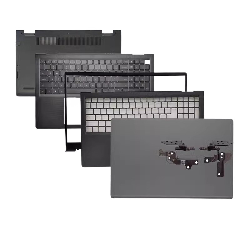เปลือกใหม่สําหรับ DELL Vostro 15 3510 3511 3520 3525 ปกหลังด้านหลังฝาปิด LCD ด้านหน้าบานพับ Palmrest Topcase ฝาครอบด้านล่าง