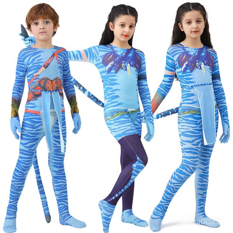 Avatar 2 คอสเพลย์ Tights และ Jumpsuits สำหรับทั้งชายและหญิง