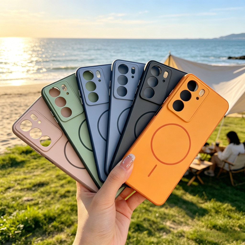 เคส Realme C100 C100X C85 C83 C75 C71 C75X C73 C67 C65 C61 C63 C55 C53 C51 C35 C25 C25Y C25S C21Y C12 4G 5G สีตัดกัน ดีไซน์หรู กันกระแทก ผิวด้าน พร้อมส่ง