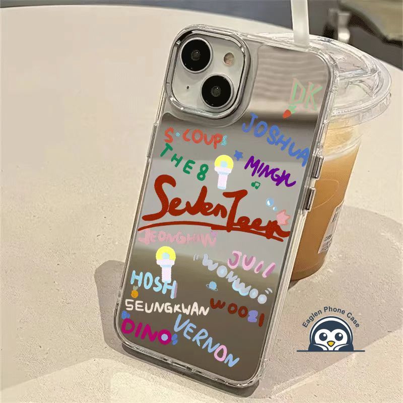 น่ารัก Seventeenกระจกเคสโทรศัพท์สําหรับVivo Y05 Y11D Y39 Y29S Y19E Y04 Y93 Y93s Y91i Y91C Y37 Pro Y3