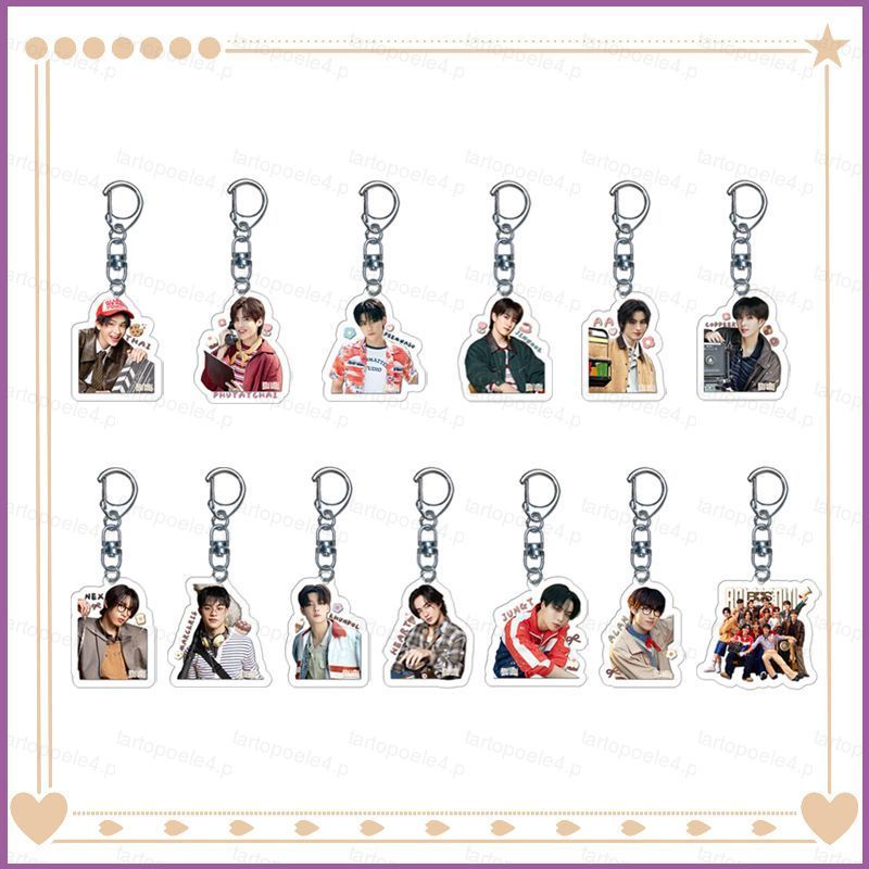 BUS คุณพล พวงกุญแจอะคริลิคกระเป๋าเป้สะพายหลังจี้ทองแดง Peed Jinwook กระเป๋าอุปกรณ์เสริมดาว Periphery