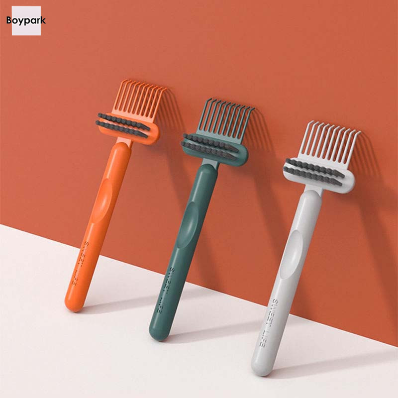 Boypark หวีแปรงทําความสะอาด Simple Hollow-out นวดผมหยิกแปรงทําความสะอาดทําความสะอาด Claw ราคา ถูกที่สุด ดีลบีเคเค แกลเลอรีภาพที่ 8